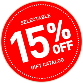 SELECTABLE GIFT CATALOG 15%OFF